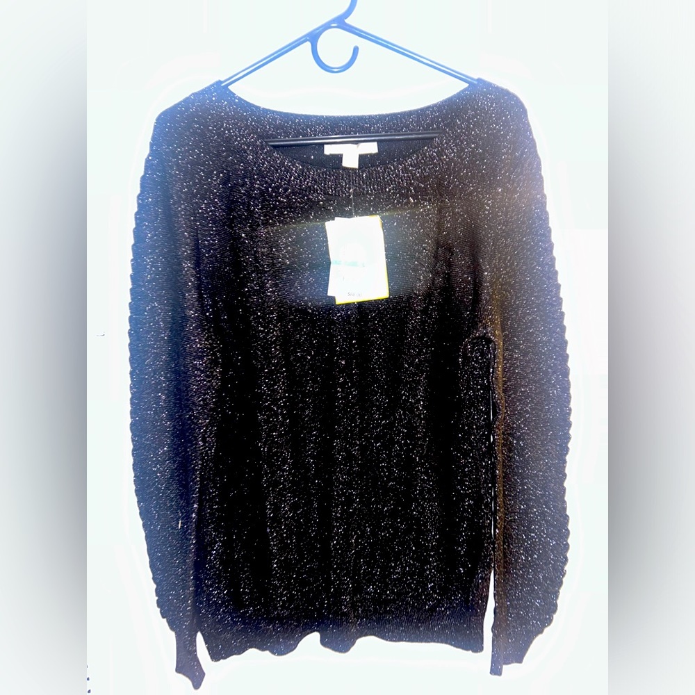 Black sparkly Michael Kors sweater